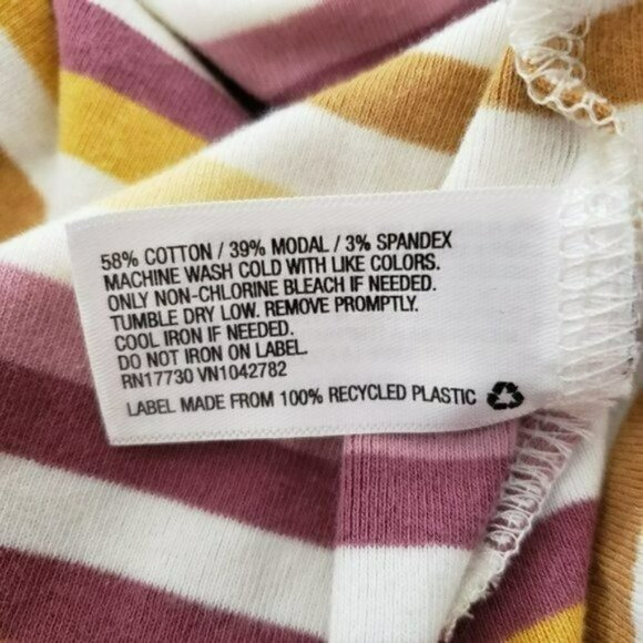 ☀ A New Day Striped Slim Fit Any Day Tank Top Sz M - Picture 4 of 6